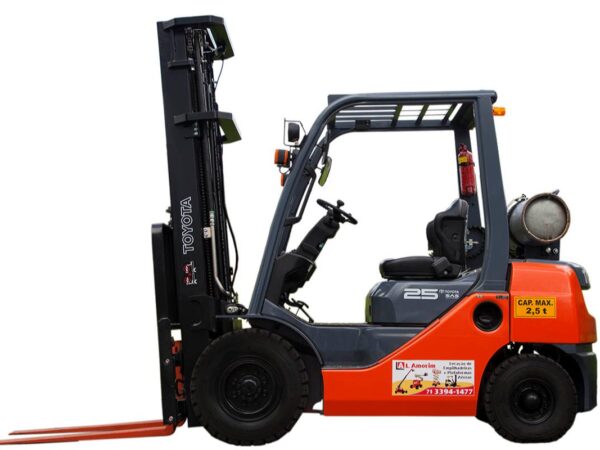 Empilhadeira contrabalançada a combustão 2.5 t